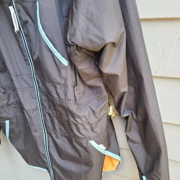 Vintage Reebok Outdoor Athletic Jacket with Hood Pockets size Medium - Picture 6 of 11